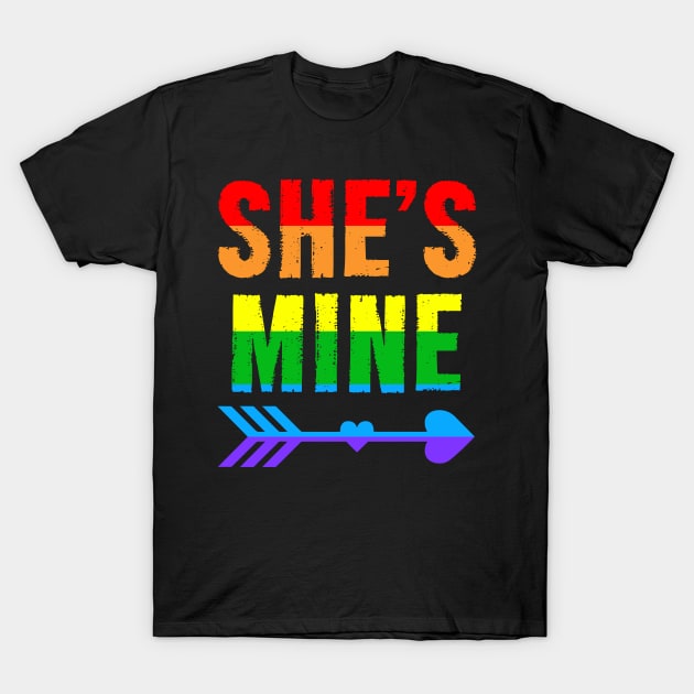 She's Mine I'm Her Couple Matching T-Shirt by LotusTee